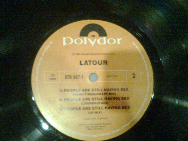 LaTour : People Are Still Having Sex (12")