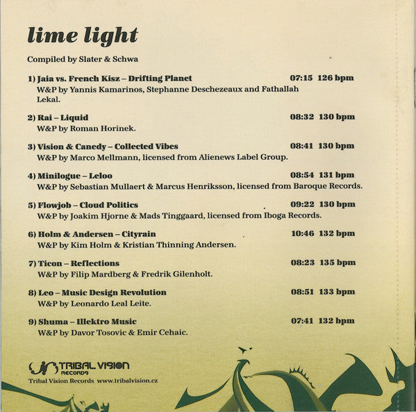 Various : Lime Light (CD, Comp)