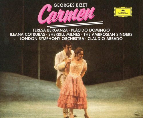 Georges Bizet - Teresa Berganza · Placido Domingo · Ileana Cotrubas · Sherrill Milnes · The Ambrosian Singers · London Symphony Orchestra · Claudio Abbado : Carmen (3xCD, Album, RE, RM)
