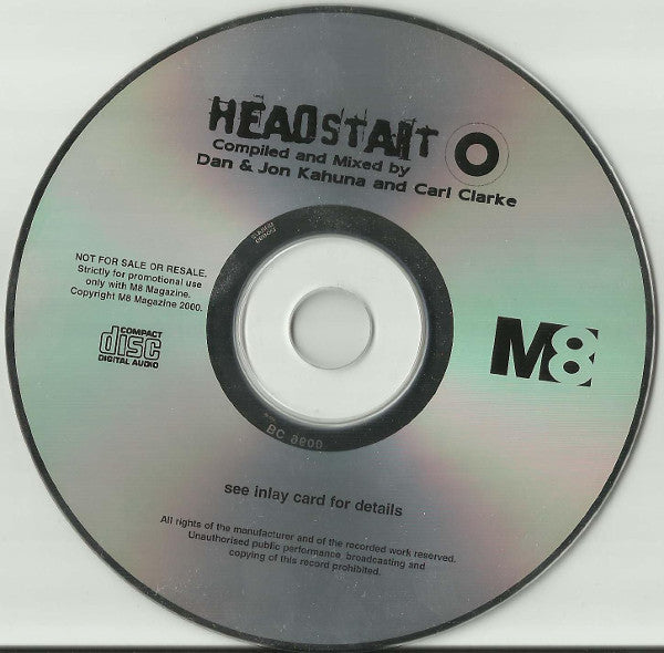 Dan & Jon Kahuna & Carl Clarke : Headstart (CD, Comp, Mixed)