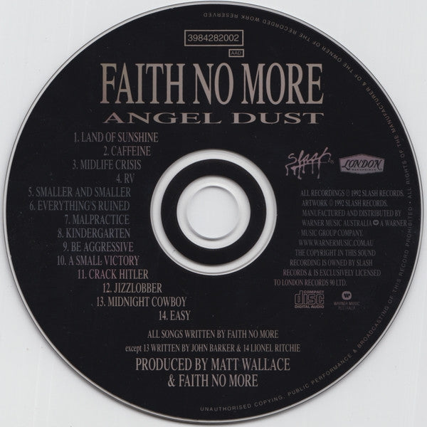 Faith No More : Angel Dust / The Real Thing (CD, Album, RE + CD, Album, RE + Comp)