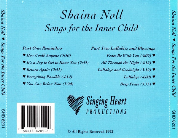 Shaina Noll : Songs For The Inner Child (CD, Album)