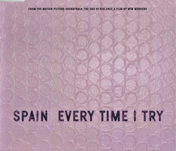 Spain : Every Time I Try (CD, Single)