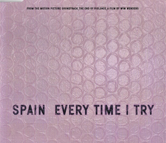 Spain : Every Time I Try (CD, Single)
