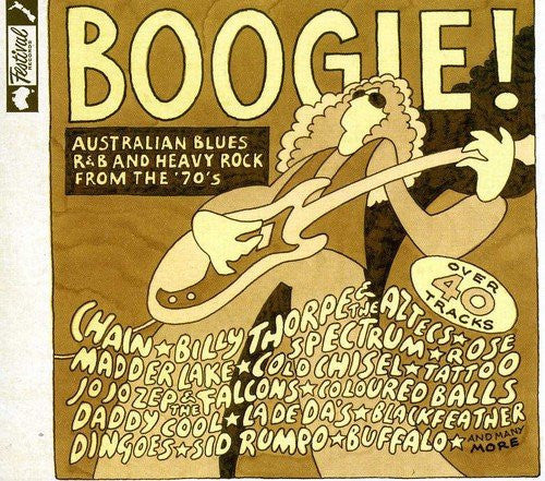 Various : Boogie! (Australian Blues, R&B And Heavy Rock From The '70s) (2xCD, Comp)