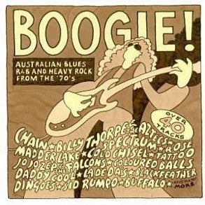 Various : Boogie! (Australian Blues, R&B And Heavy Rock From The '70s) (2xCD, Comp)