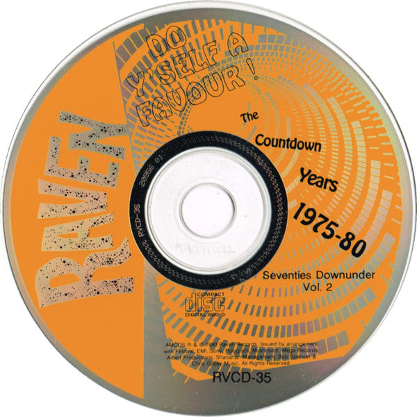 Various : Do Y'self A Favour! The Countdown Years 1975-79 (Seventies Downunder Vol. 2) (CD, Comp)
