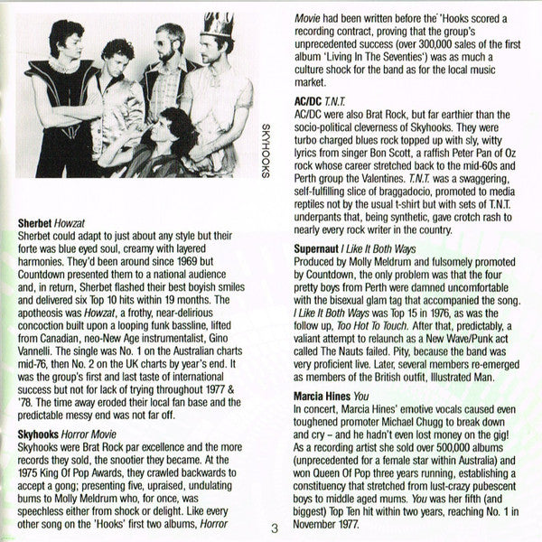 Various : Do Y'self A Favour! The Countdown Years 1975-79 (Seventies Downunder Vol. 2) (CD, Comp)