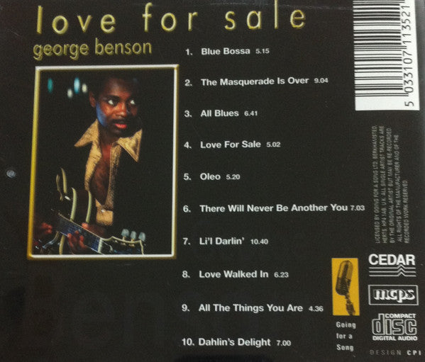George Benson : Love For Sale (CD, Comp, RE)