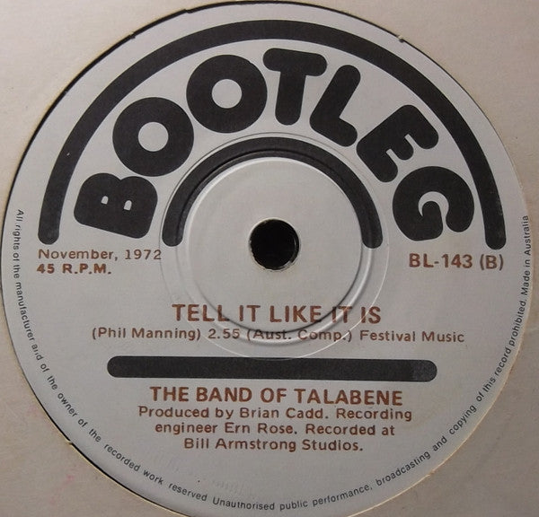The Band Of Talabene : Herbert's Boogie (7", Single)