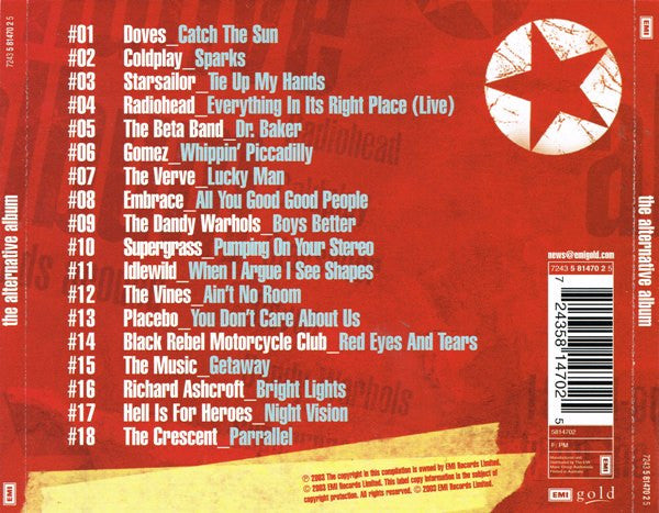 Various : The Alternative Album (CD, Comp)