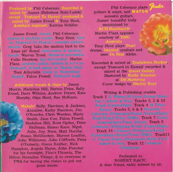 Moondog (7) : Postcard To Hawaii (CD, Album)