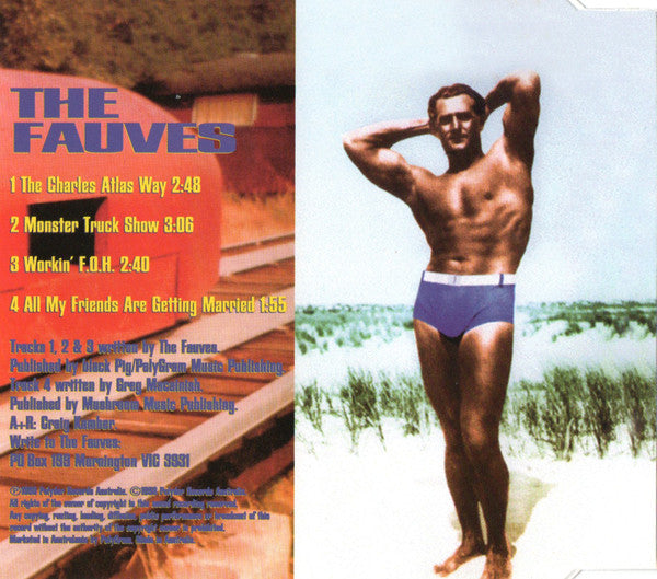 The Fauves : The Charles Atlas Way (CD, Single)
