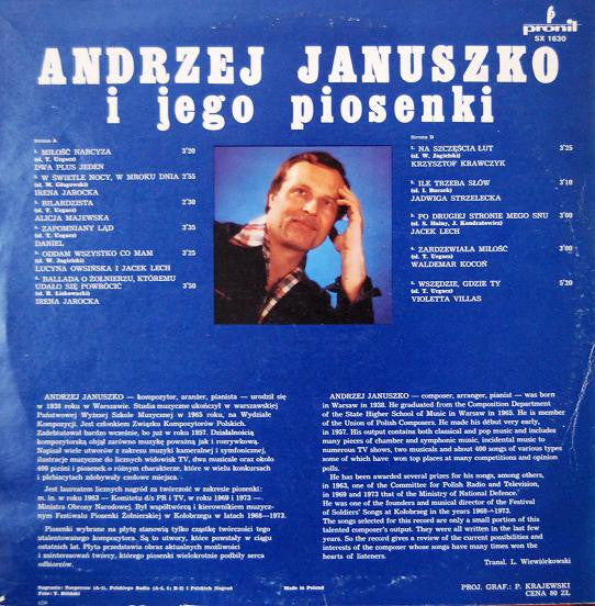 Various : Andrzej Januszko I Jego Piosenki (LP, Comp)