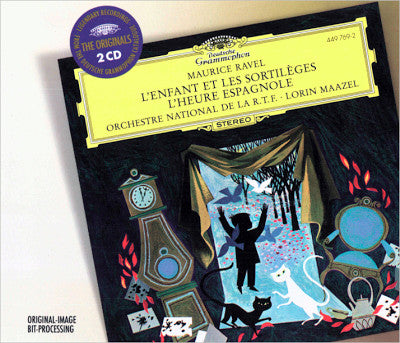 Maurice Ravel - Orchestre National De La R.T.F. · Lorin Maazel : L'Enfant Et Les Sortilèges; L'Heure Espagnole (2xCD, Comp, RM)