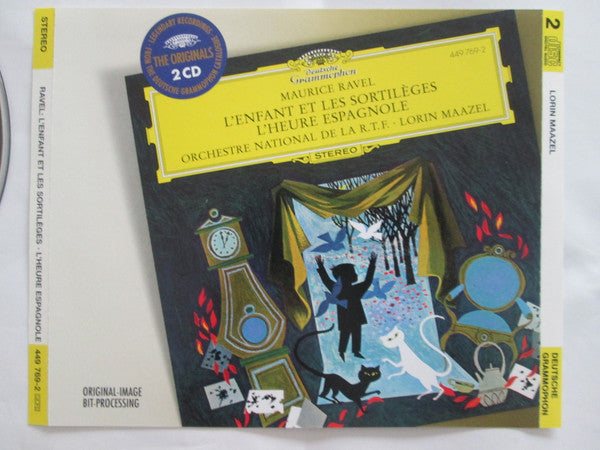 Maurice Ravel - Orchestre National De La R.T.F. · Lorin Maazel : L'Enfant Et Les Sortilèges; L'Heure Espagnole (2xCD, Comp, RM)