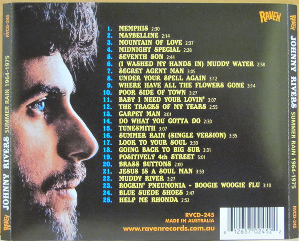 Johnny Rivers : Summer Rain: The Essential Rivers (1964-1975) (CD, Comp)
