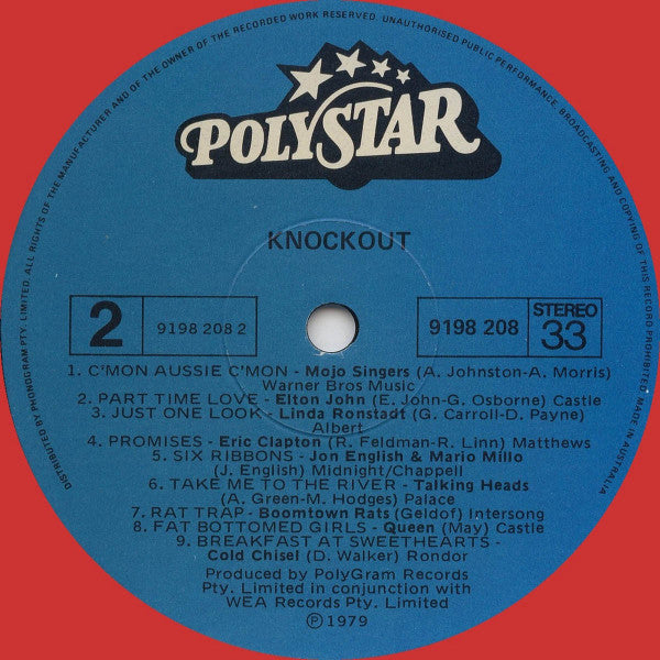 Various : Knockout (LP, Comp)