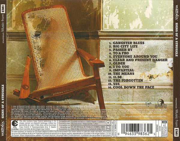 Mattafix : Signs Of  A Struggle (CD, Album)