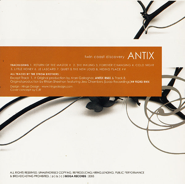 Antix : Twin Coast Discovery (CD, Album)