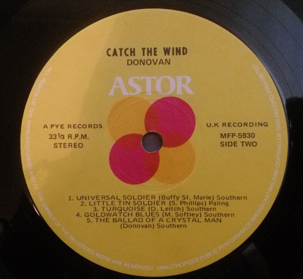 Donovan : Catch The Wind (LP, Comp)