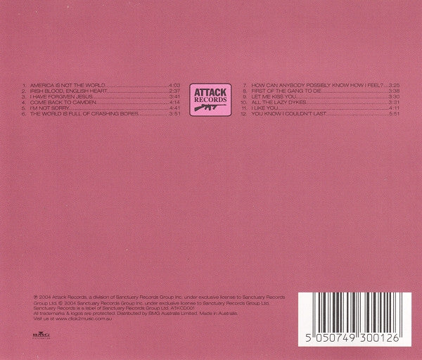 Morrissey : You Are The Quarry (CD, Album)