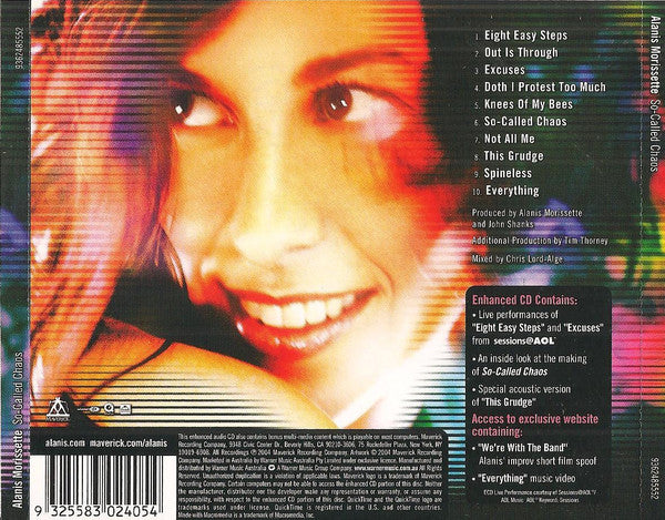 Alanis Morissette : So-Called Chaos (CD, Album, Enh)