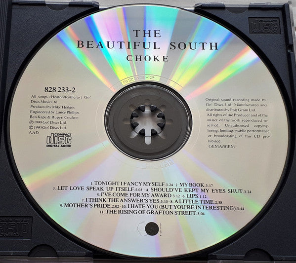 The Beautiful South : Choke (CD, Album)