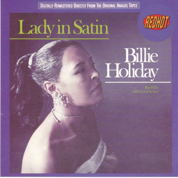 Billie Holiday With Ray Ellis And His Orchestra : Lady In Satin (CD, Album, RE, RM)