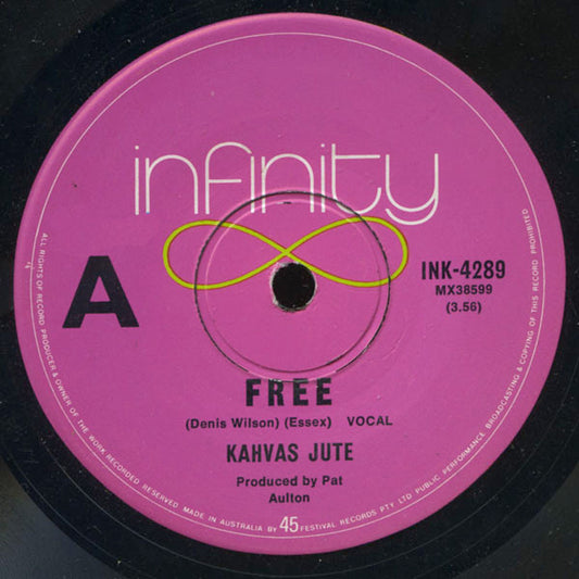 Kahvas Jute : Free (7", Single)