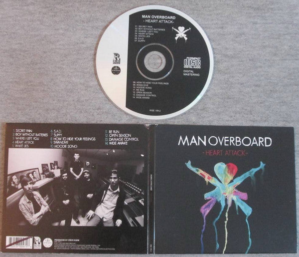 Man Overboard : Heart Attack (CD, Album, Dig)