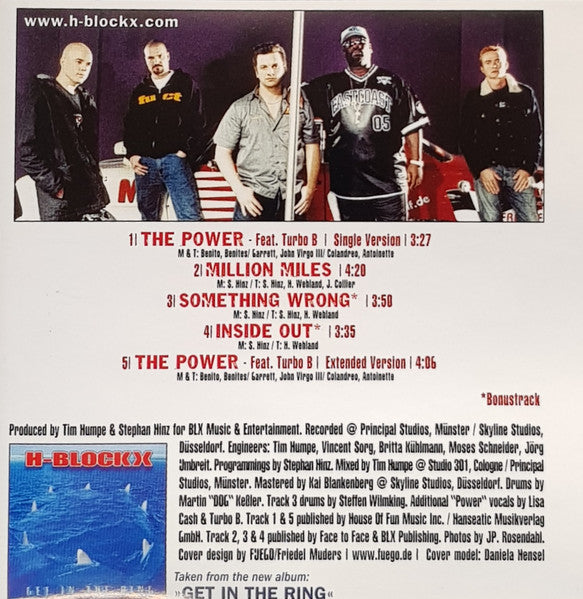 H-Blockx Feat. Turbo B. : The Power (CD, Single)