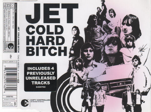 Jet (2) : Cold Hard Bitch (CD, Single, Copy Prot., Enh)