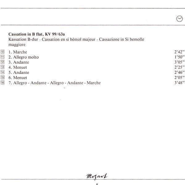 Mozart* : Serenades for Orchestra (7xCD, Comp + Box, Sli)