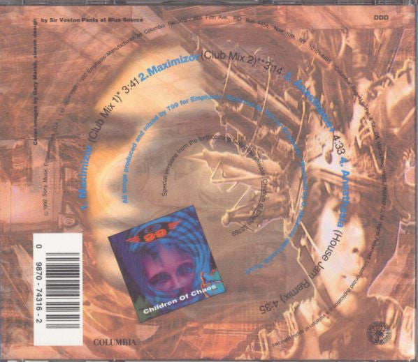 T99 : Maximizor (CD, Maxi)