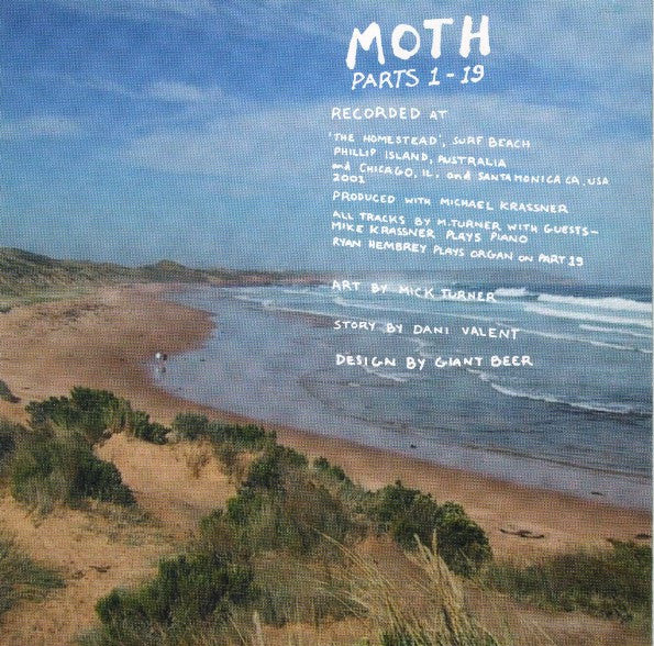 Mick Turner : Moth (CD, Album)