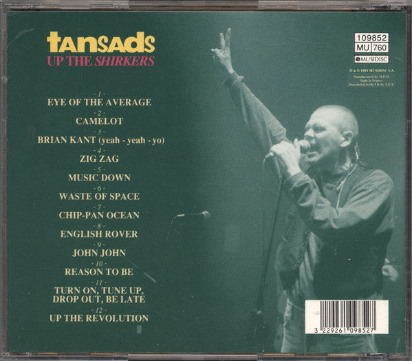 The Tansads : Up The Shirkers (CD, Album)