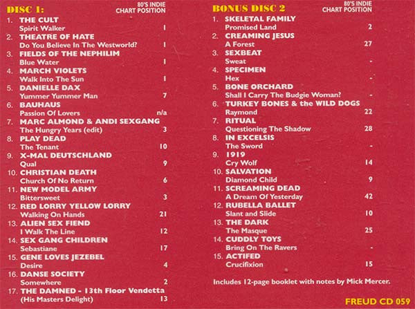 Various : Gothic Rock 3 - Black On Black - Best Of 80's Collection (2xCD, Comp)