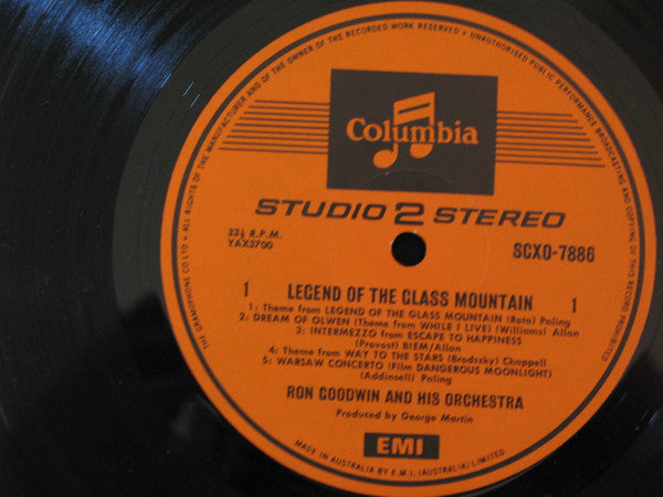 Ron Goodwin And His Orchestra : Legend Of The Glass Mountain (LP, Album)