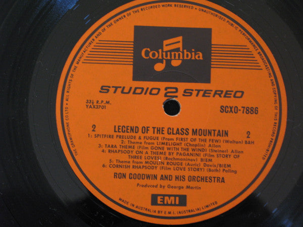 Ron Goodwin And His Orchestra : Legend Of The Glass Mountain (LP, Album)