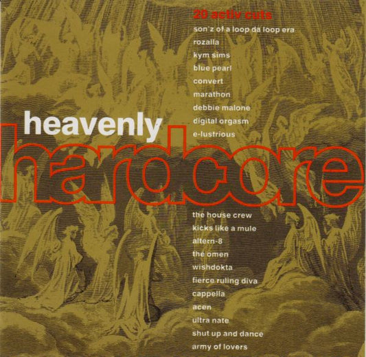 Various : Heavenly Hardcore (CD, Comp, Mixed)