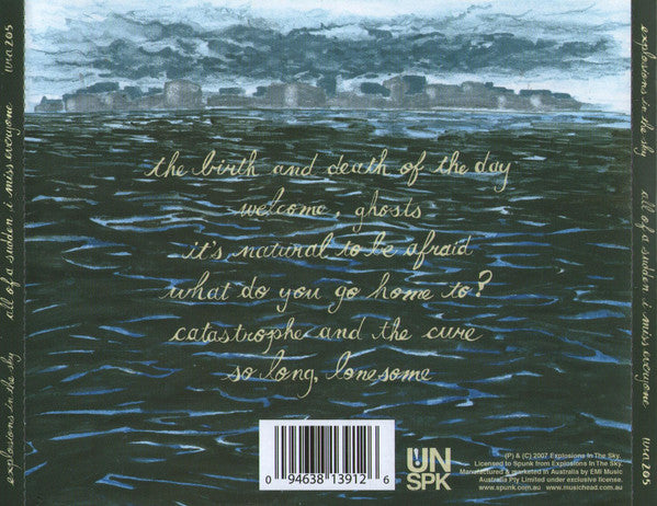 Explosions In The Sky : All Of A Sudden I Miss Everyone (CD, Album)