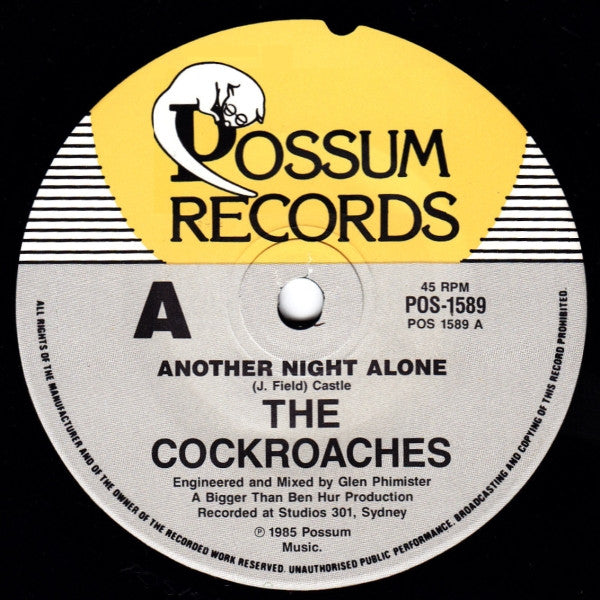 The Cockroaches : Another Night Alone (7", Single)