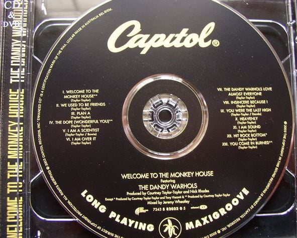 The Dandy Warhols : Welcome To The Monkey House (CD, Album, Enh + DVD-V)