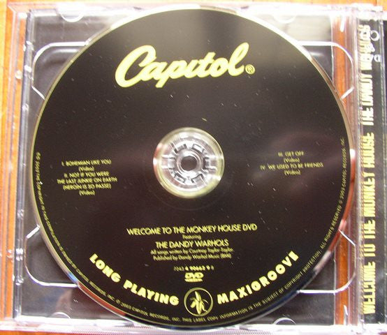 The Dandy Warhols : Welcome To The Monkey House (CD, Album, Enh + DVD-V)