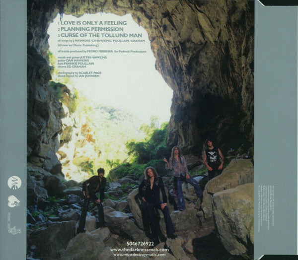 The Darkness : Love Is Only A Feeling (CD, Single)