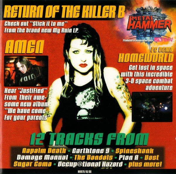 Various : Metal Hammer Issue 79 October 2000 (CD, Comp, Enh)