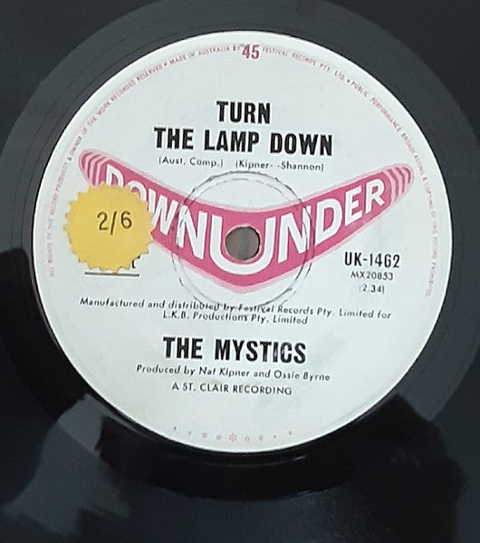 The Mystics (4) : Turn The Lamp Down (7")