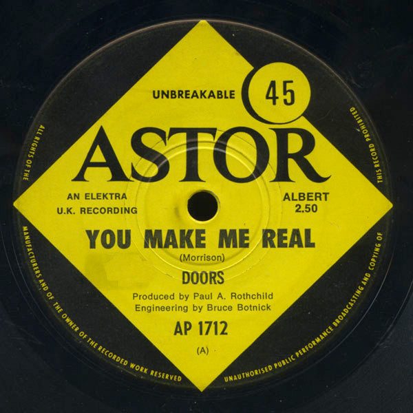 Doors* : You Make Me Real  (7", Single, Mono)
