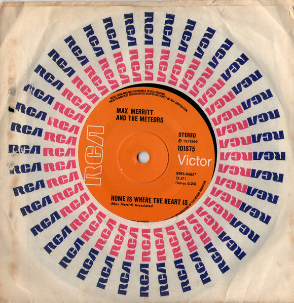 Max Merritt And The Meteors : Hey Western Union Man (7", Single)